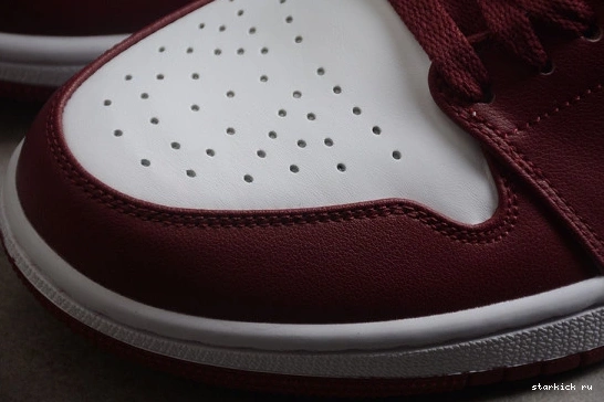 Jordan 553558-615 1 White Low Bordeaux 553558-615 0814